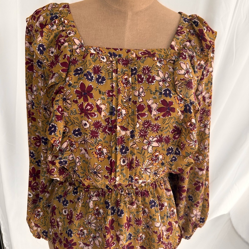 Floral Long Sleeve Blouse